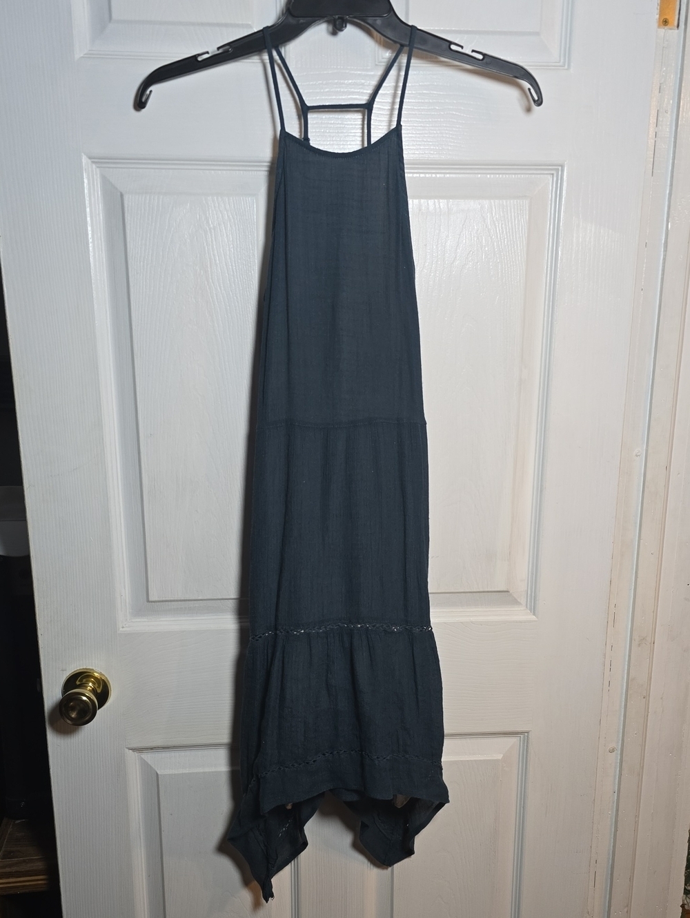Gentle Fawn XS Extra Small Women’s Dark Blue/Green Sleeveless Sundress